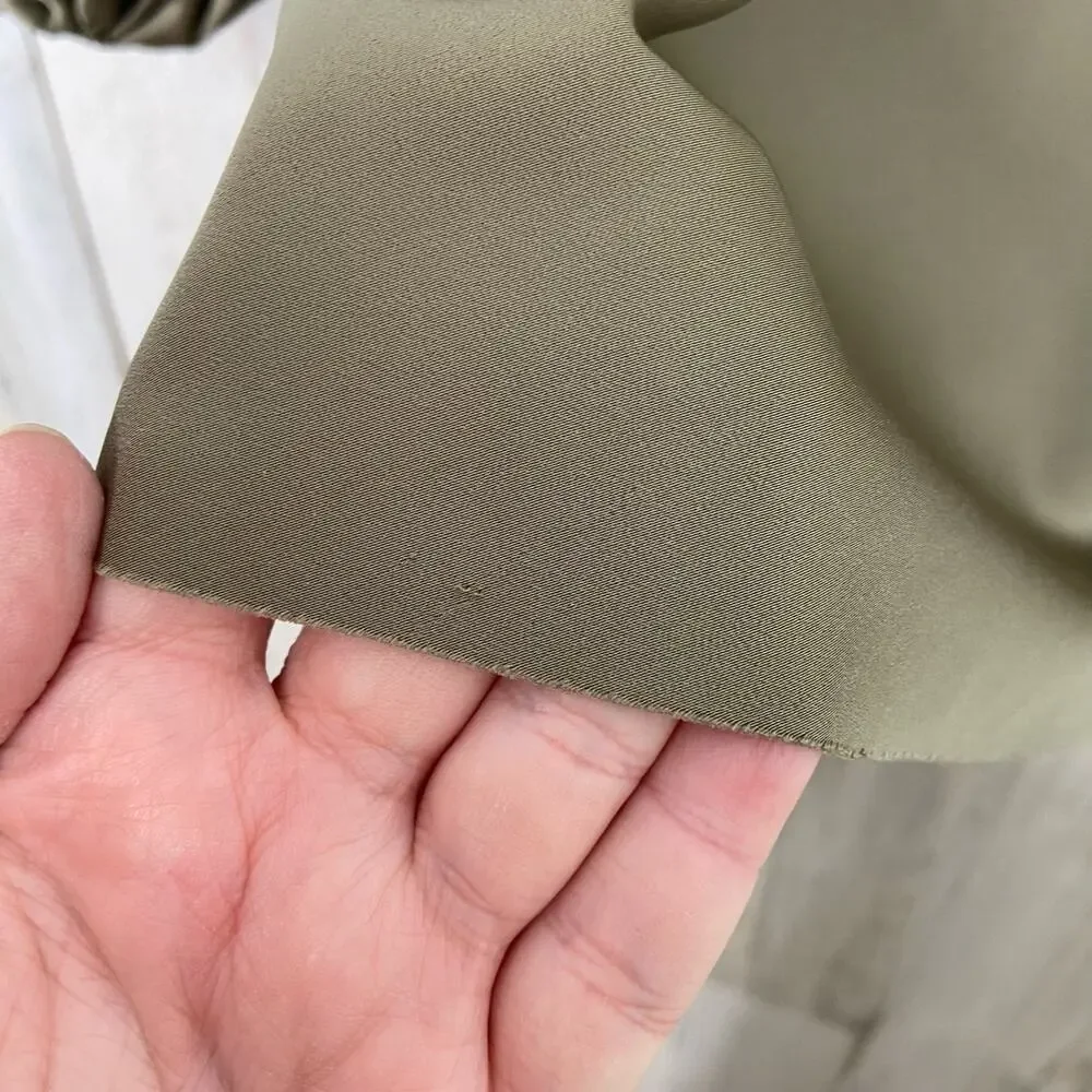 Jagger & Stone The Liv Dress Olive Green Satin Bustier Mini Boho Party Size 4 - Picture 5 of 15